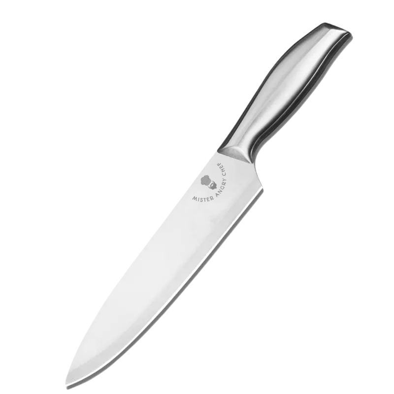 8" Japanese Style Chef Knife - SS Handle - X30Cr13 SS Blade