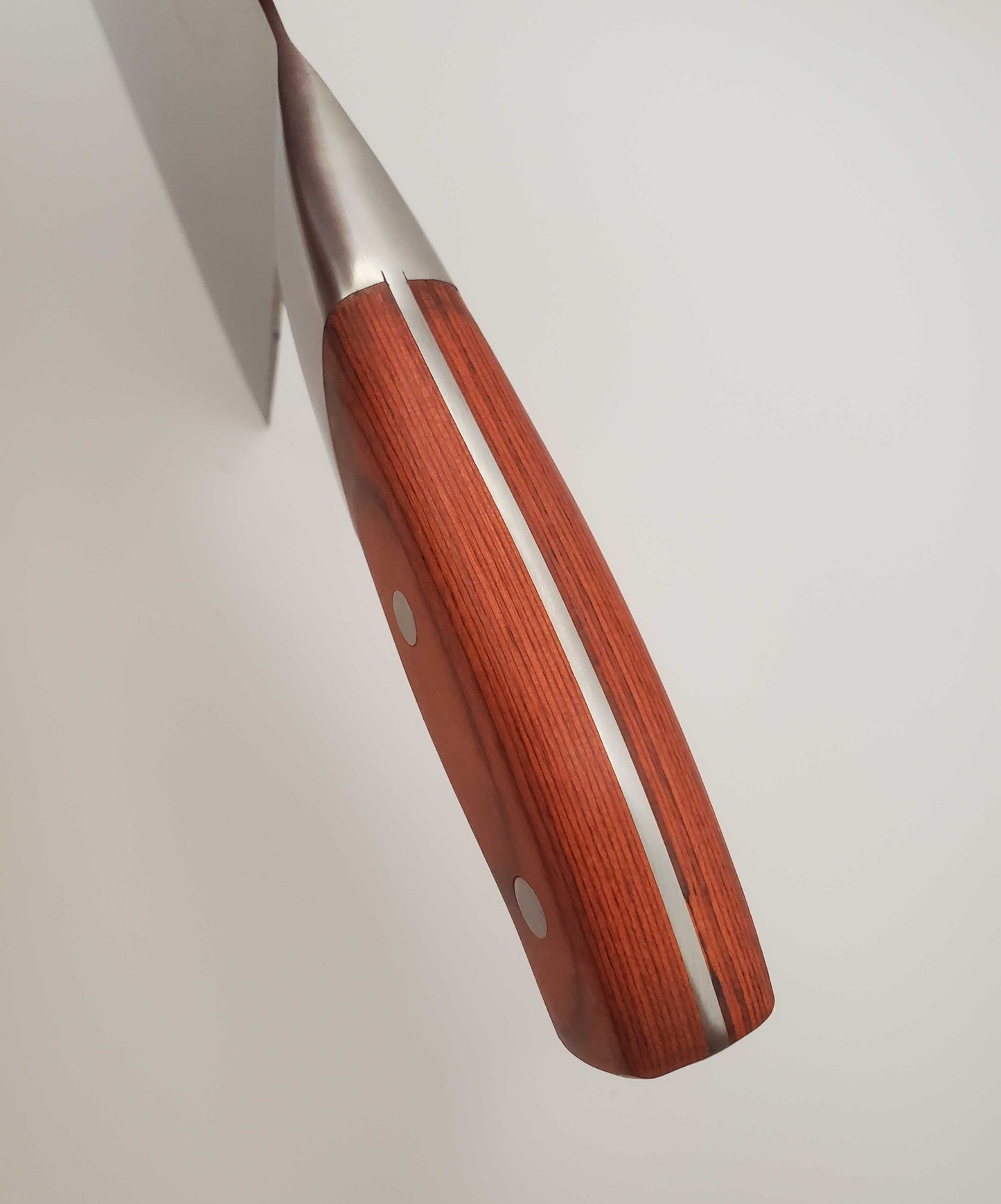 7 Inch Professional Style Cleaver Knife, Pakka Wood Handle - X30Cr13 SS Blade
