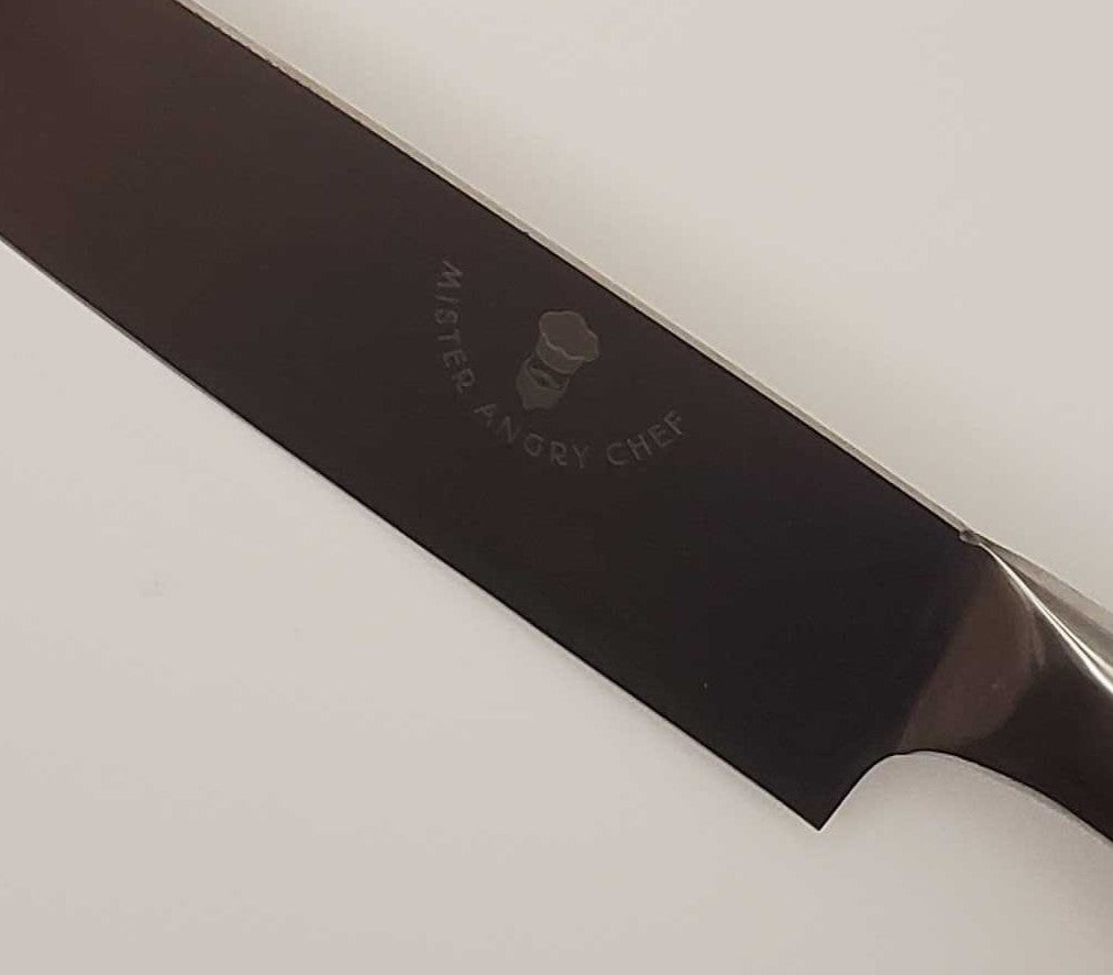 6.25 Inch Professional Style Santoku Knife - Pakka Wood Handle - 30Cr13 SS Blade
