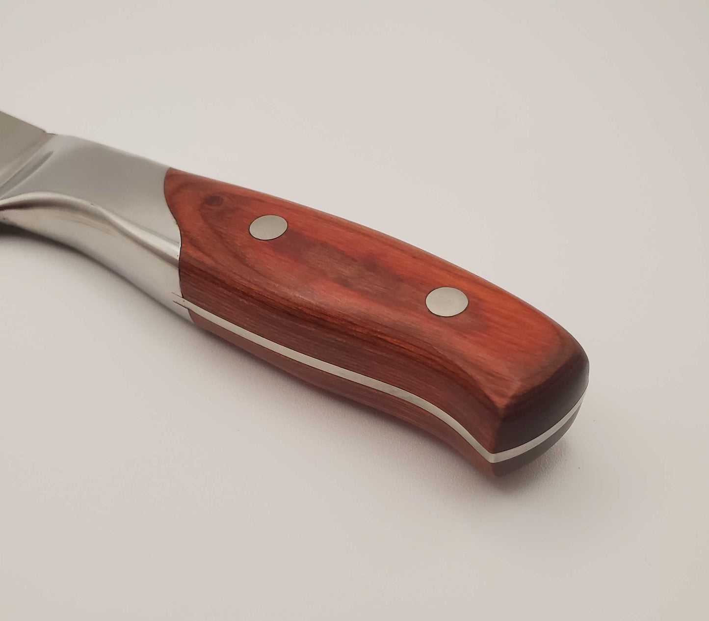 6.25 Inch Professional Style Santoku Knife - Pakka Wood Handle - 30Cr13 SS Blade
