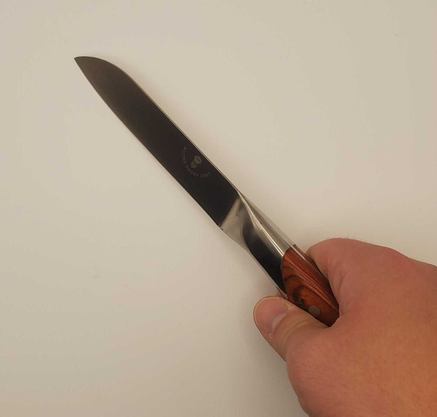 5 Inch Paring Knife, Pakka Wood Handle, Professional Style - X30Cr13 SS Blade
