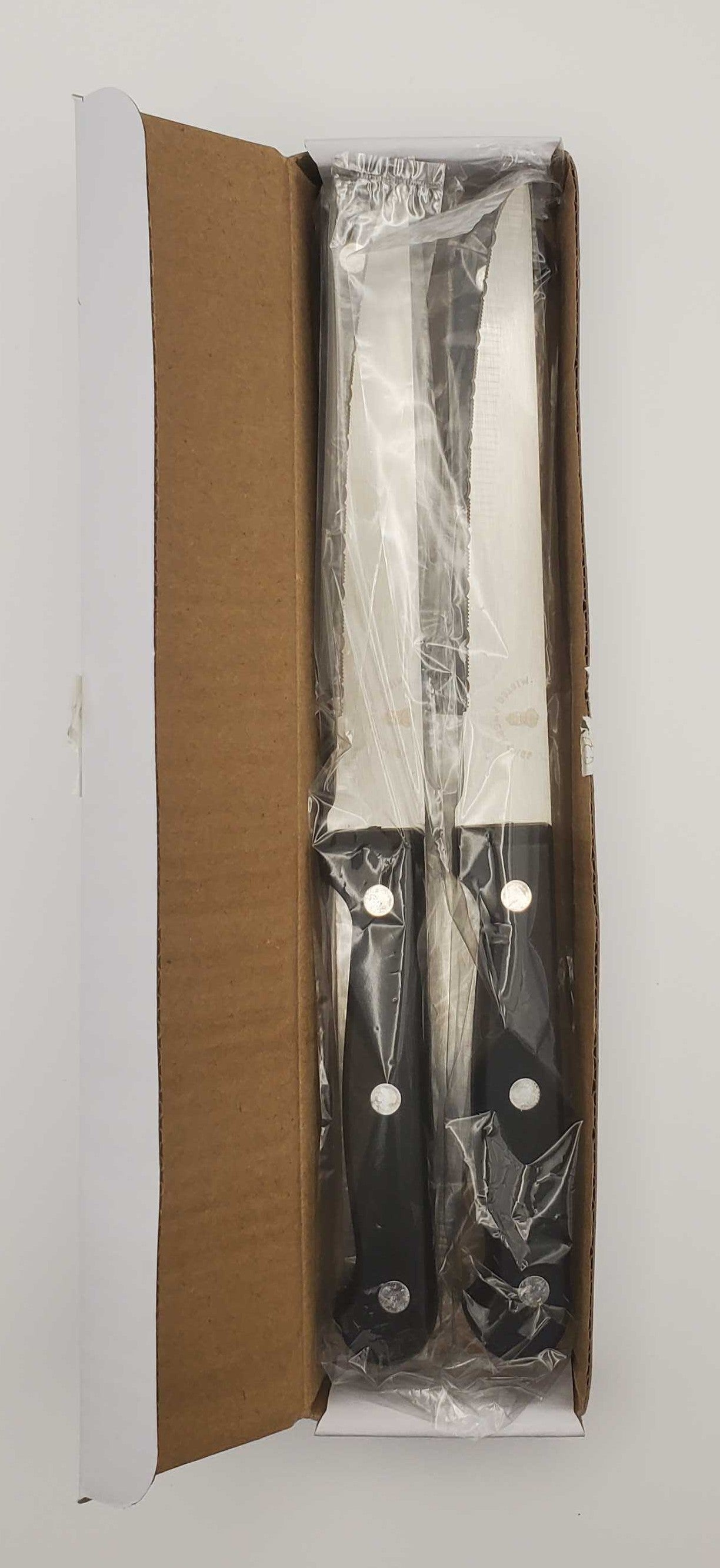 5 Inch Steak Knives, Serrated Blade, Set of 4