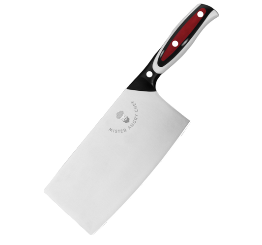 7.5" Chinese Vegetable Cleaver - Professional Style - X30Cr13 SS Blade