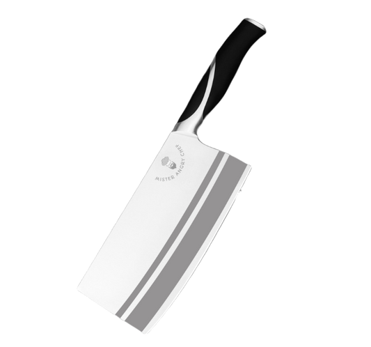 7.5" Vegetable Cleaver - Professional Style - X30Cr13 SS Blade